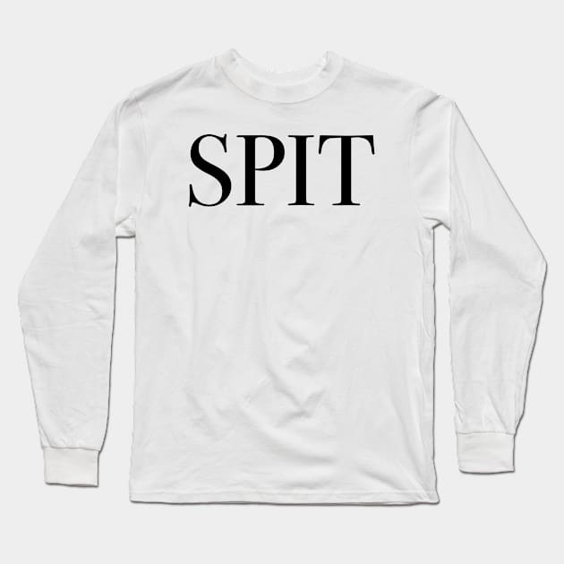 Spit Fancyson Long Sleeve T-Shirt by Spit Designs